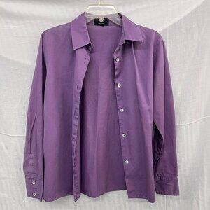 Zanella purple shirt, size 8